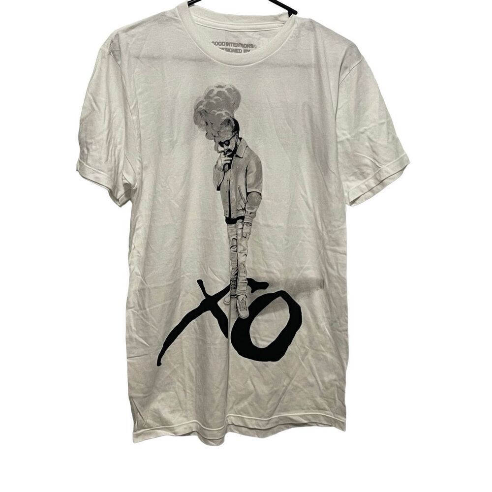 Nav x Virgil Abloh Good Intentions Sketches Tee Size Medium